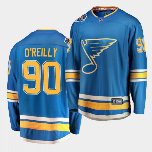 Ryan O'Reilly #90 Blues Alternate 2020 All-Star Patch Men's Jersey