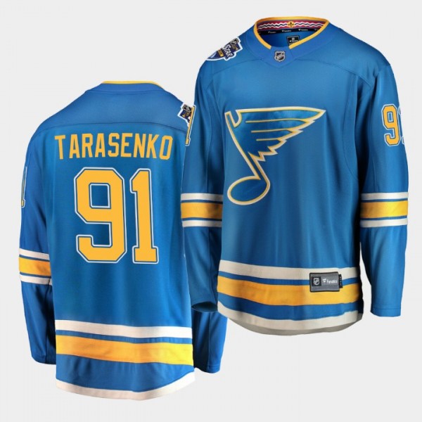 Vladimir Tarasenko #91 Blues Alternate 2020 All-St...