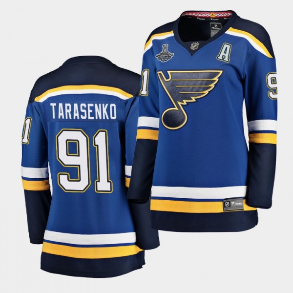 Vladimir Tarasenko #91 Blues 2019 Stanley Cup Cham...