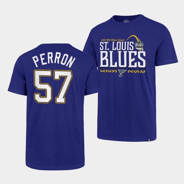 David Perron #57 St. Louis Blues 2022 Winter Class...