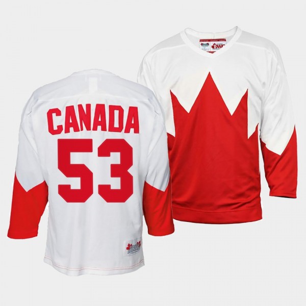 Canada Hockey Summit Series Bo Horvat White #53 Th...