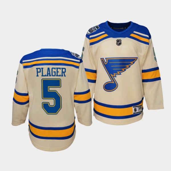Bob Plager Youth Jersey Blues 2022 Winter Classic ...