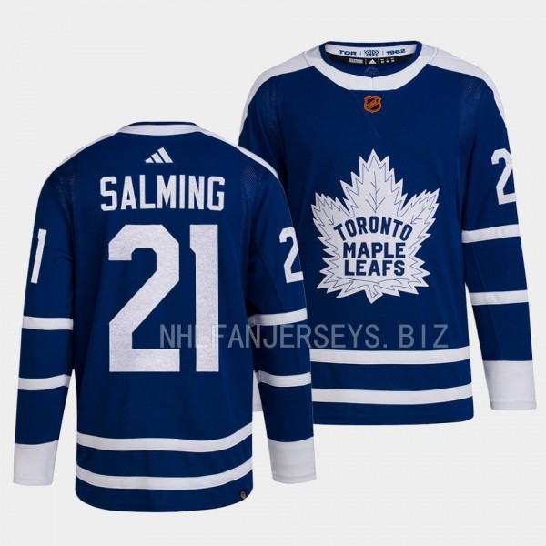 Borje Salming Toronto Maple Leafs Reverse Retro 2....