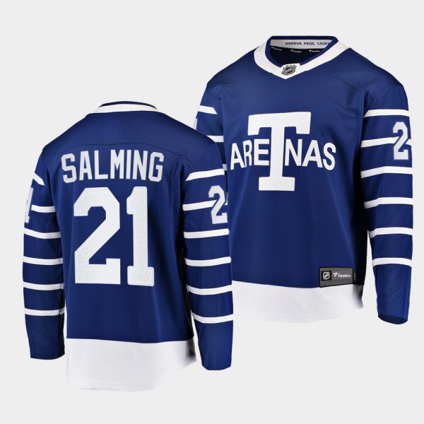 Borje Salming Toronto Maple Leafs Team Classics Bl...