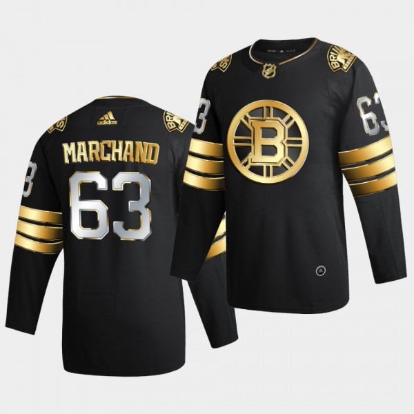 Boston Bruins Brad Marchand 2020-21 Golden Edition...