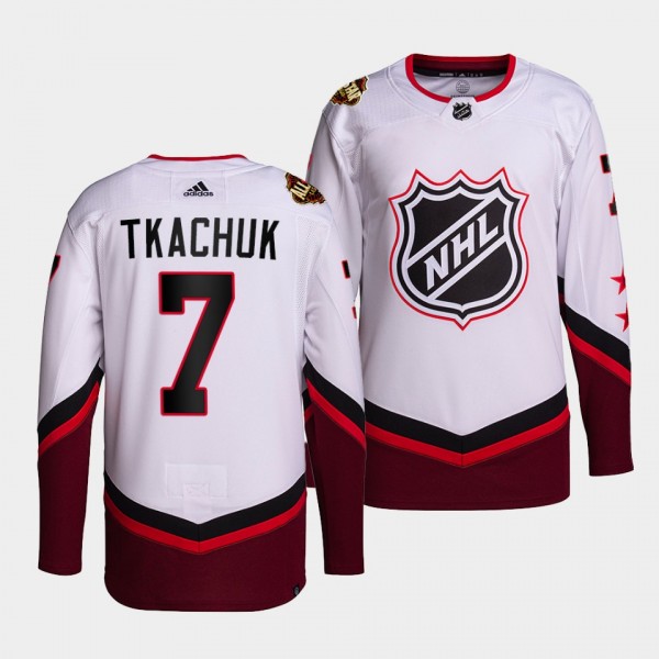 Brady Tkachuk Senators 2022 NHL All-Star White Jer...