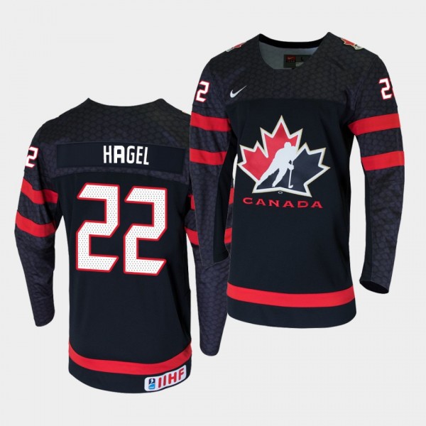 Canada Team 22 Brandon Hagel 2021 IIHF World Champ...