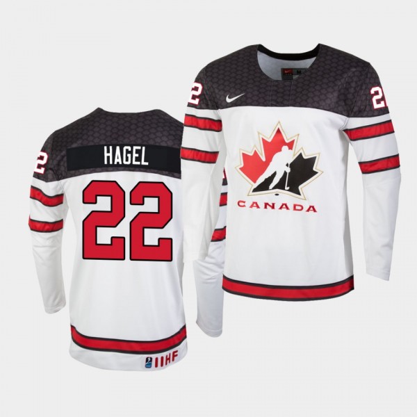 Canada Team Brandon Hagel 2021 IIHF World Champion...