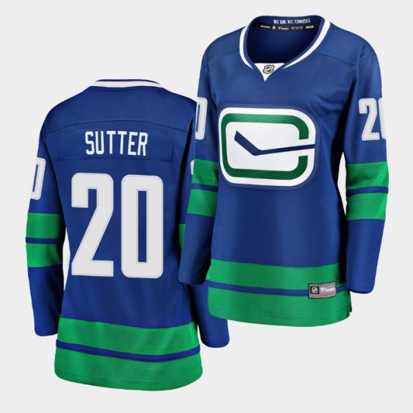 Brandon Sutter Canucks #20 Premier 2019-20 Alternate Jersey