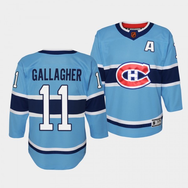 Youth Brendan Gallagher Canadiens Blue Special Edi...