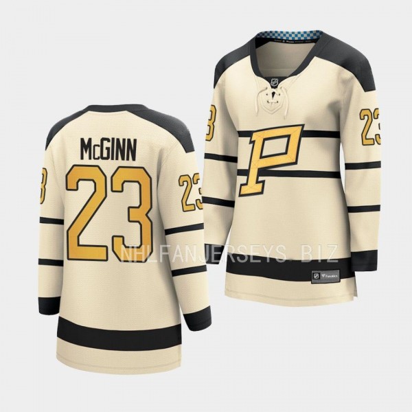 Brock McGinn Pittsburgh Penguins 2023 Winter Classic Women Player 23 Jersey