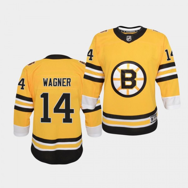 Chris Wagner Boston Bruins 2021 Reverse Retro Gold...