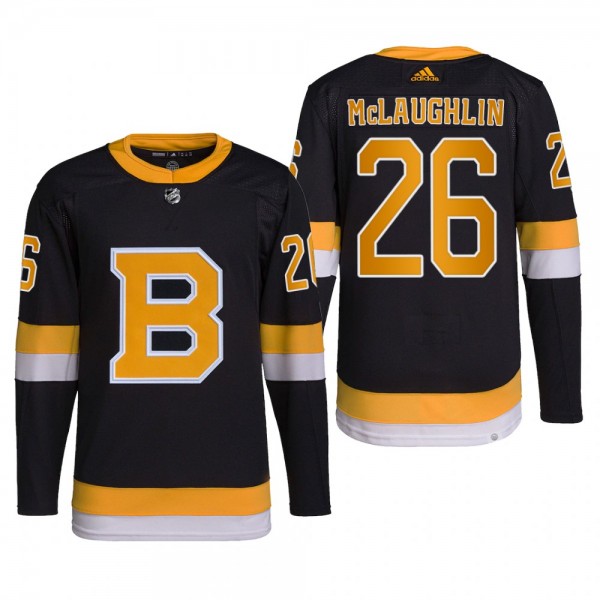Marc McLaughlin Boston Bruins Alternate Jersey 202...