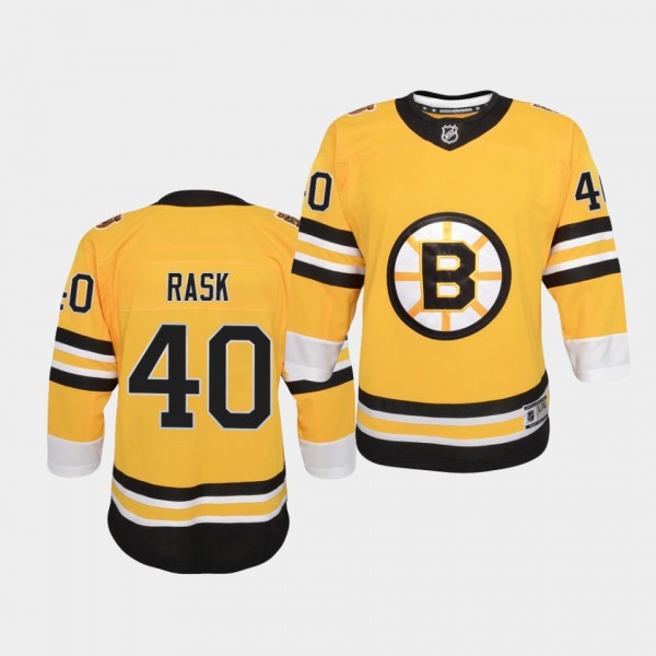 Tuukka Rask Boston Bruins 2021 Reverse Retro Gold ...