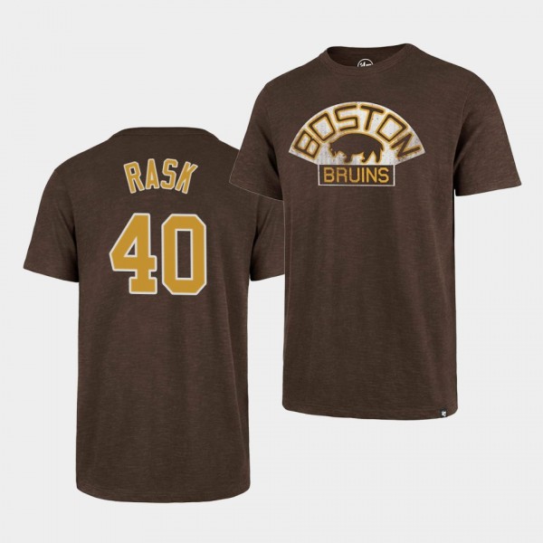Tuukka Rask #40 Boston Bruins Retro Vintage T-shirt