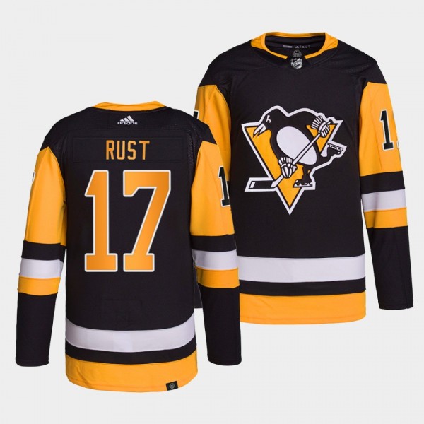 Bryan Rust #17 Penguins Authentic Primegreen Black...