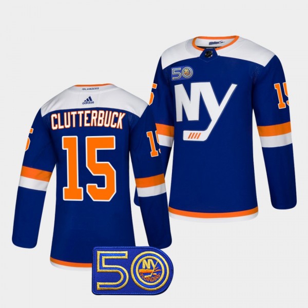 New York Islanders Cal Clutterbuck 50th Anniversar...