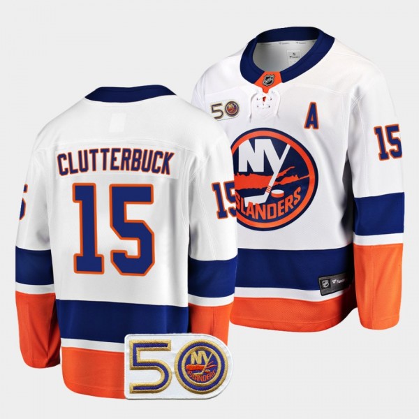 Cal Clutterbuck New York Islanders 2022-23 50th An...