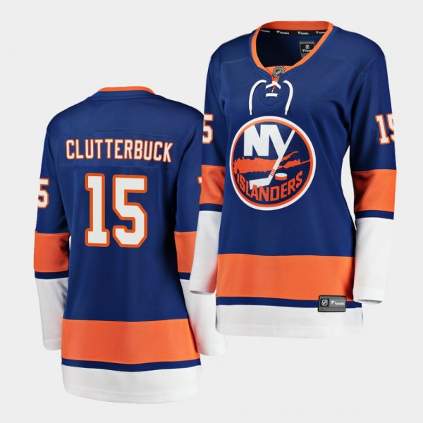 Cal Clutterbuck Islanders #15 Breakaway Player Hom...