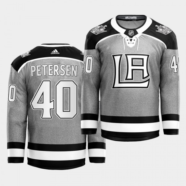 Kings #40 Cal Petersen 2021 City Concept Special Edition Jersey Black