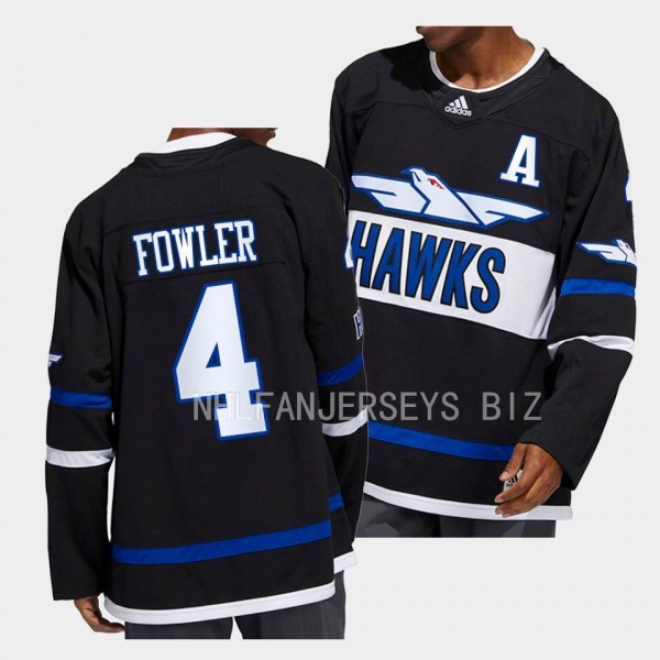 Hawks Cam Fowler Anaheim Ducks Black #4 Authentic ...