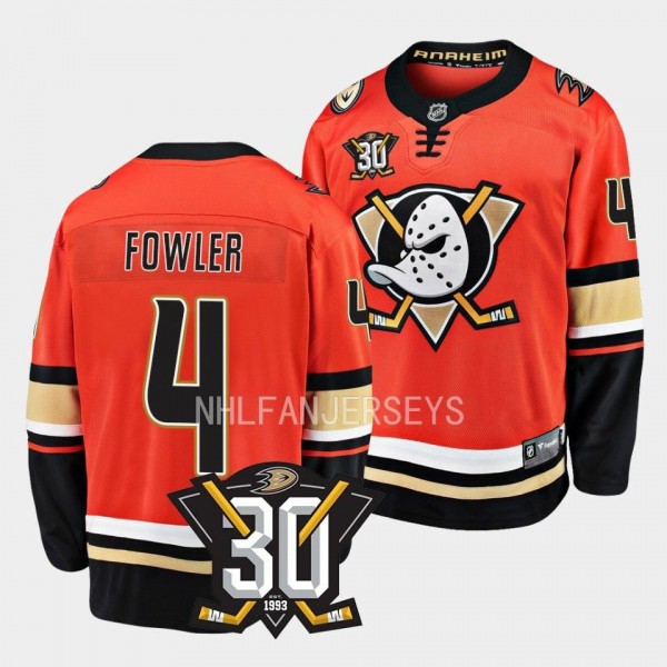 Anaheim Ducks Cam Fowler 2023-24 30th Anniversary ...