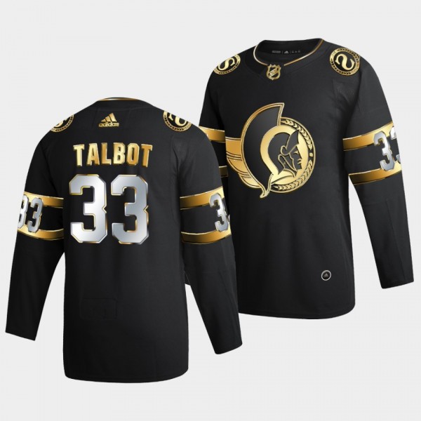 Cam Talbot Ottawa Senators Golden Edition #33 Blac...