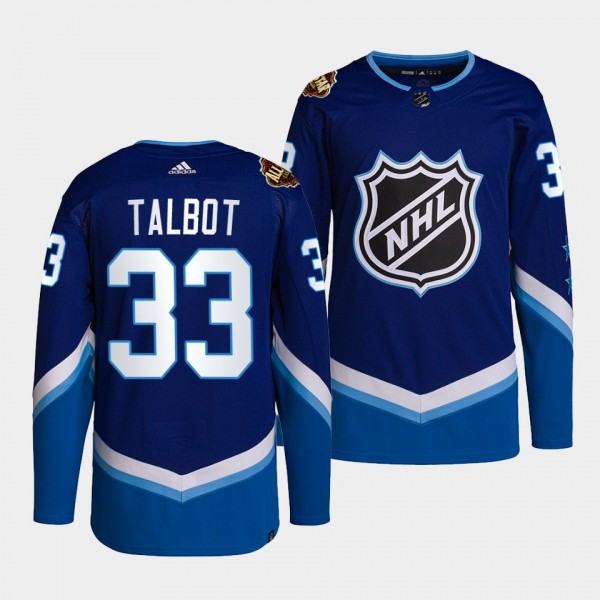 Cam Talbot Wild #33 2022 NHL All-Star Jersey Blue ...