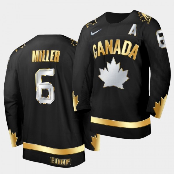 Colin Miller Canada Team 2021 IIHF World Champions...