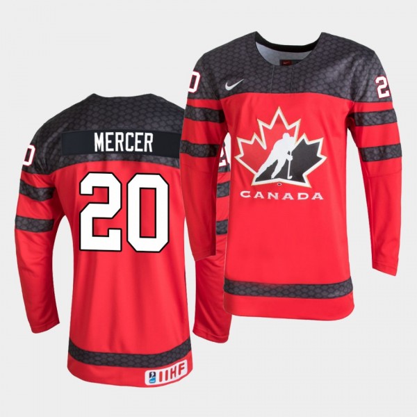 Dawson Mercer Canada 2021 IIHF World Junior Champi...