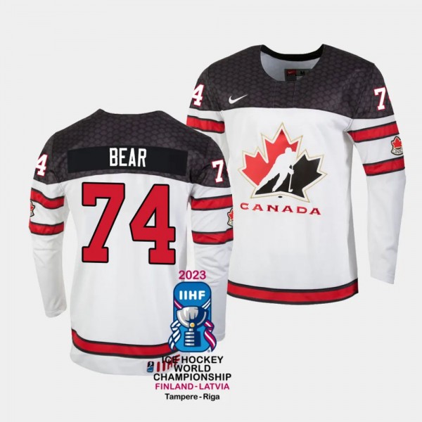Ethan Bear Canada Hockey 2023 IIHF World Champions...