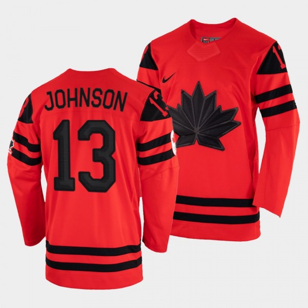 Kent Johnson Canada Hockey 2022 Winter Olympics Aw...