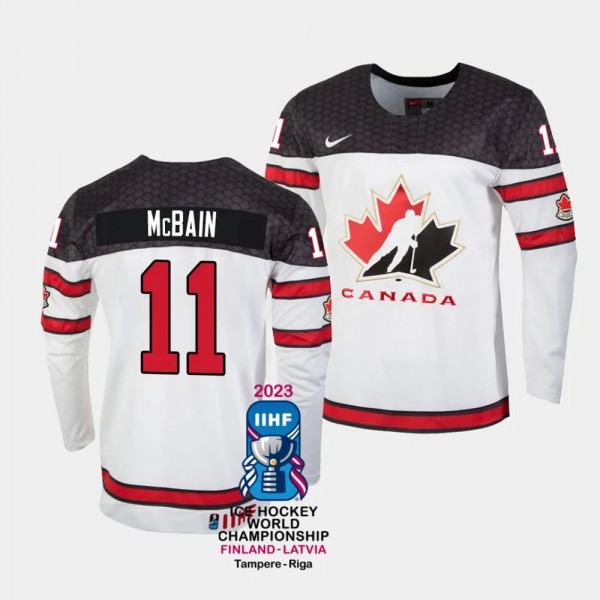 Jack McBain Canada Hockey 2023 IIHF World Champion...
