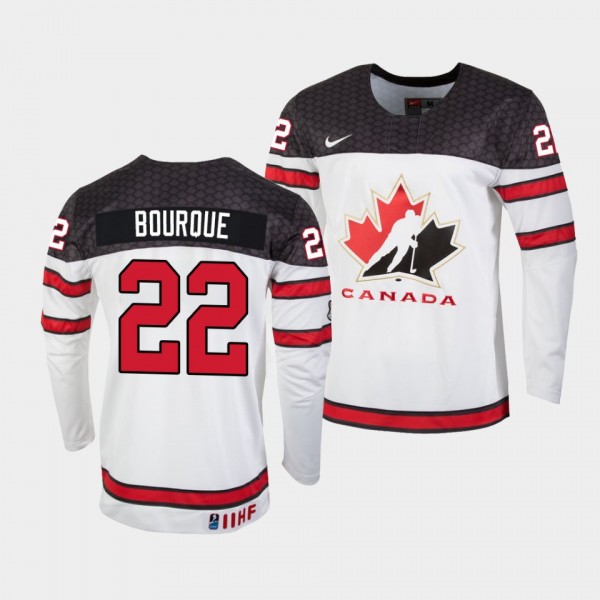 Mavrik Bourque Canada Hockey 2022 IIHF World Junio...