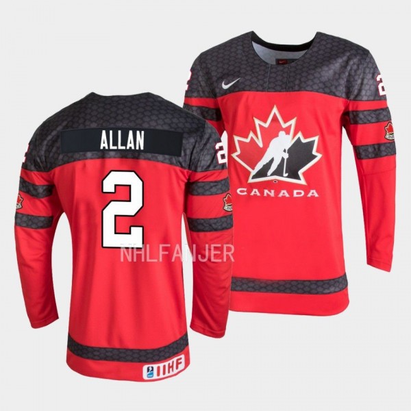 Nolan Allan Canada 2023 IIHF World Junior Champion...