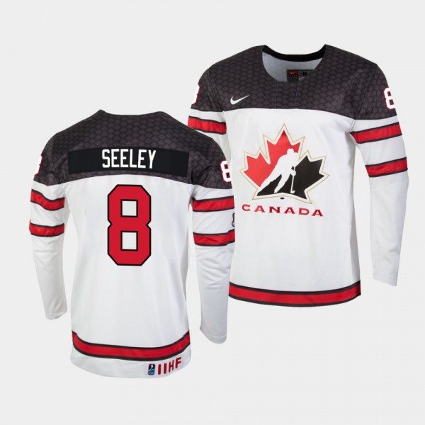 Ronan Seeley Canada Hockey 2022 IIHF World Junior Championship Home Jersey White