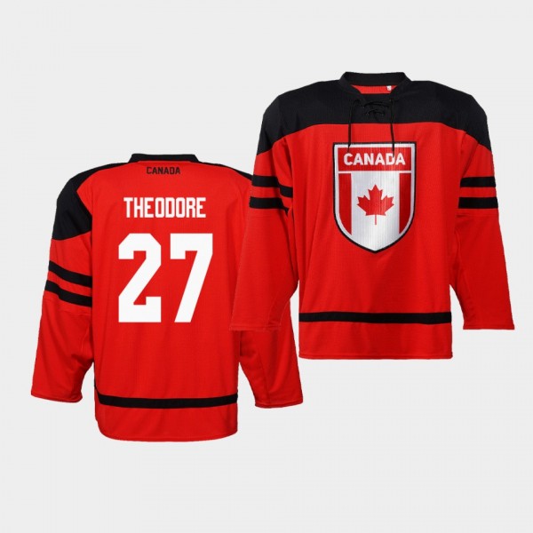 Shea Theodore Canada Team 2019 IIHF World Champion...