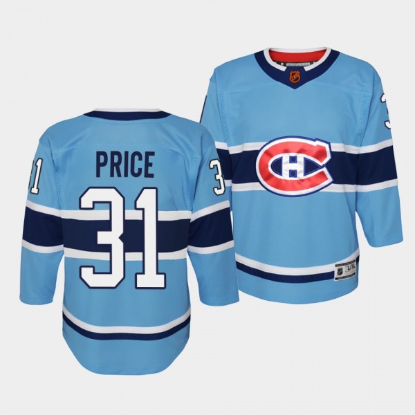Youth Carey Price Canadiens Blue Special Edition 2...