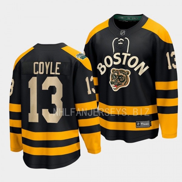 Boston Bruins Charlie Coyle 2023 Winter Classic Bl...