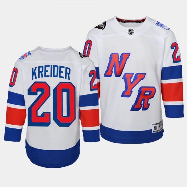 Chris Kreider New York Rangers Youth Jersey 2024 N...