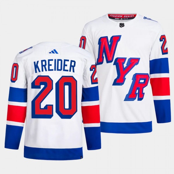 Chris Kreider 2024 NHL Stadium Series Authentic Pl...