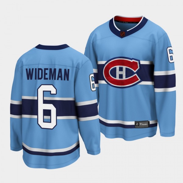 Chris Wideman Montreal Canadiens Special Edition 2.0 2022 Blue Jersey #6 Breakaway Player
