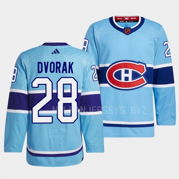 Christian Dvorak Montreal Canadiens 2022 Reverse R...