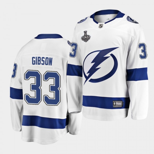 Christopher Gibson #33 Lightning 2021 Stanley Cup ...