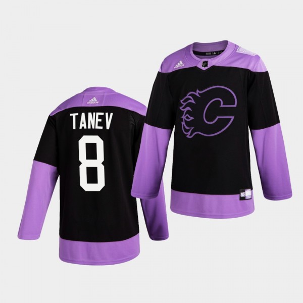 Calgary Flames Christopher Tanev HockeyFightsCance...