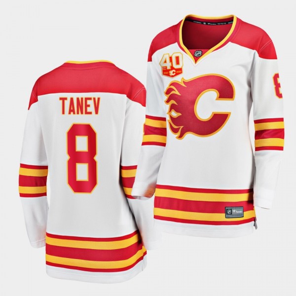 Christopher tanev Calgary Flames 2020-21 40th Anni...