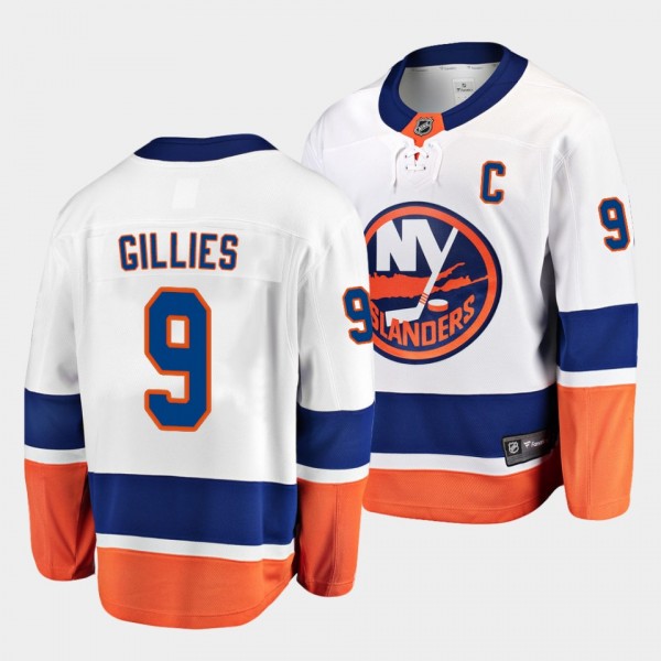 Clark Gillies New York Islanders Away White Honor Legend Jersey