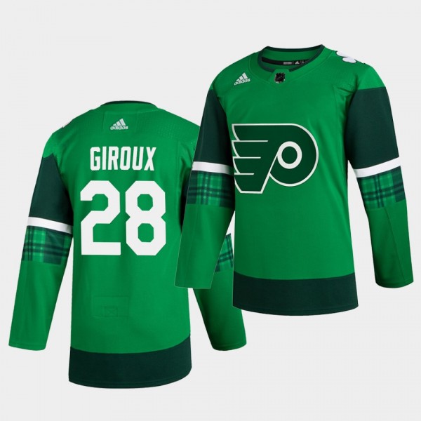 Claude Giroux Flyers 2020 St. Patrick's Day Green ...