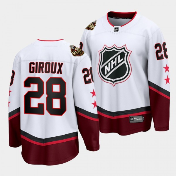 Claude Giroux Flyers #28 2022 All-Star Jersey Whit...