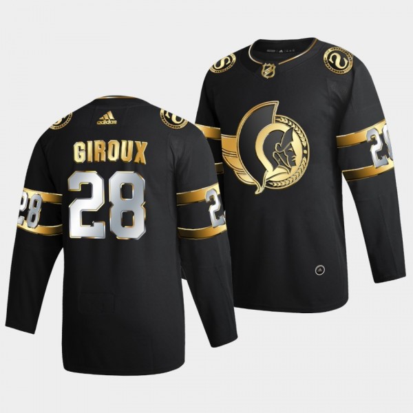 Claude Giroux Ottawa Senators Golden Edition #28 Black Authentic Jersey